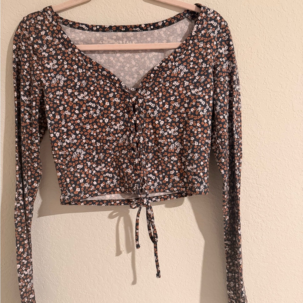 Long Sleeve Crop Top